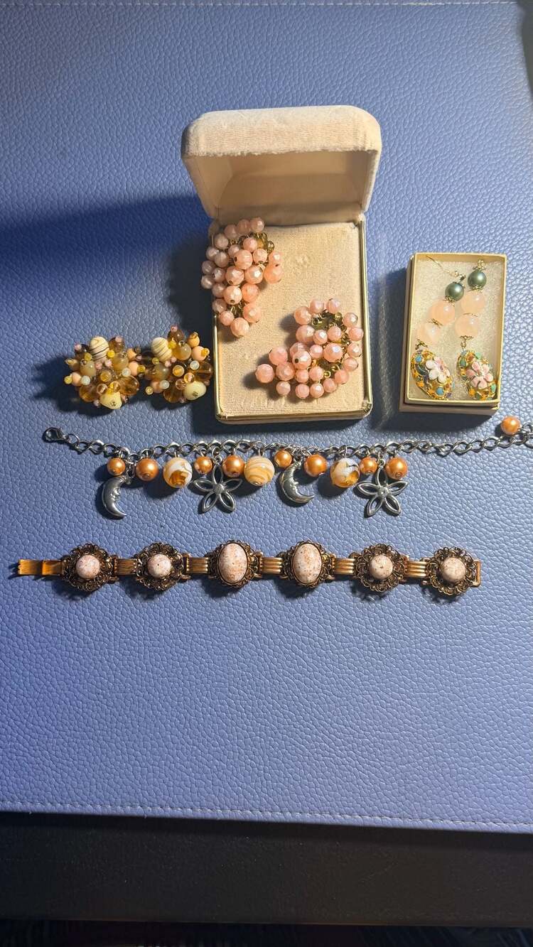 Vintage Mid-Century Costume Jewelry Lot